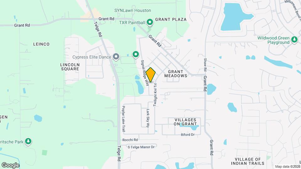 15018 Signal Ridge Way Map and Location Details