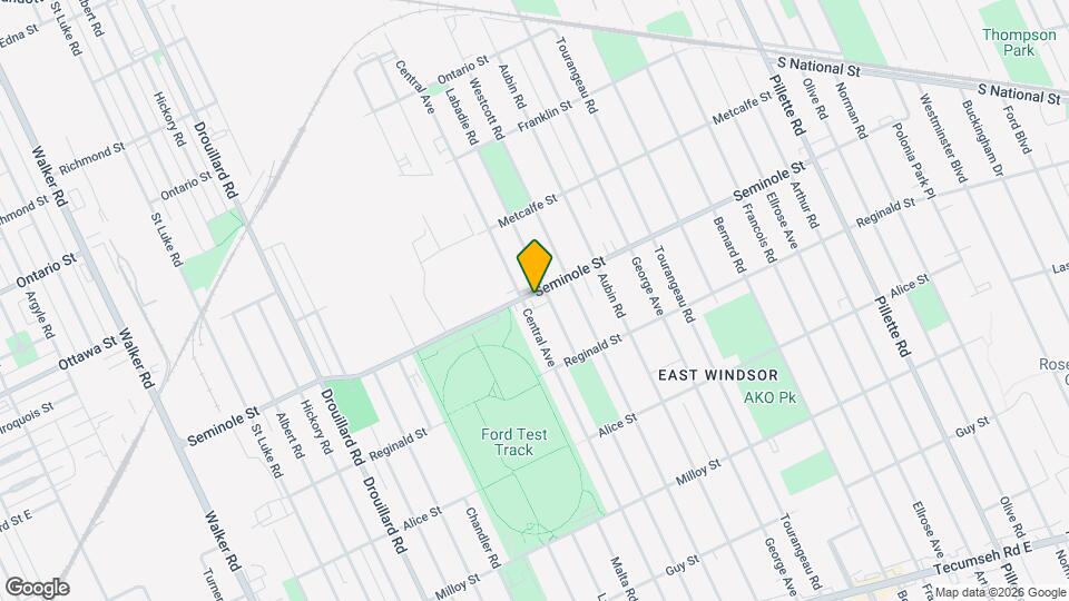 3643 Seminole St Map and Location Details