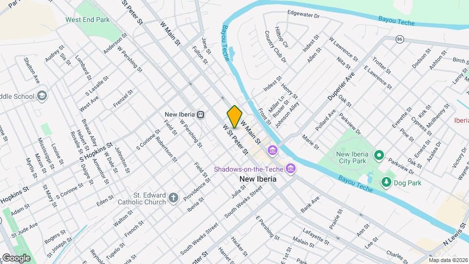 218 W St Peter St Map and Location Details