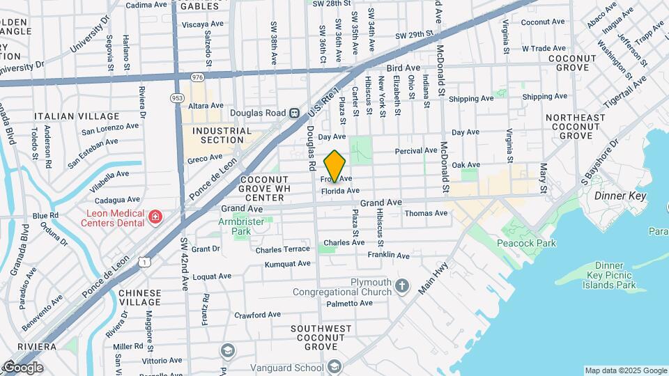 3643 Florida Ave Map and Location Details