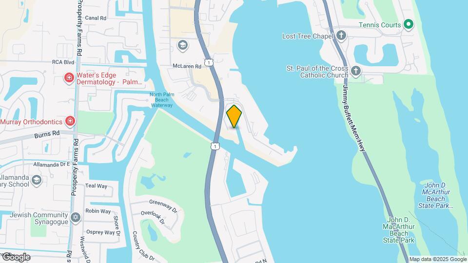 1100 Marine Way W Map and Location Details