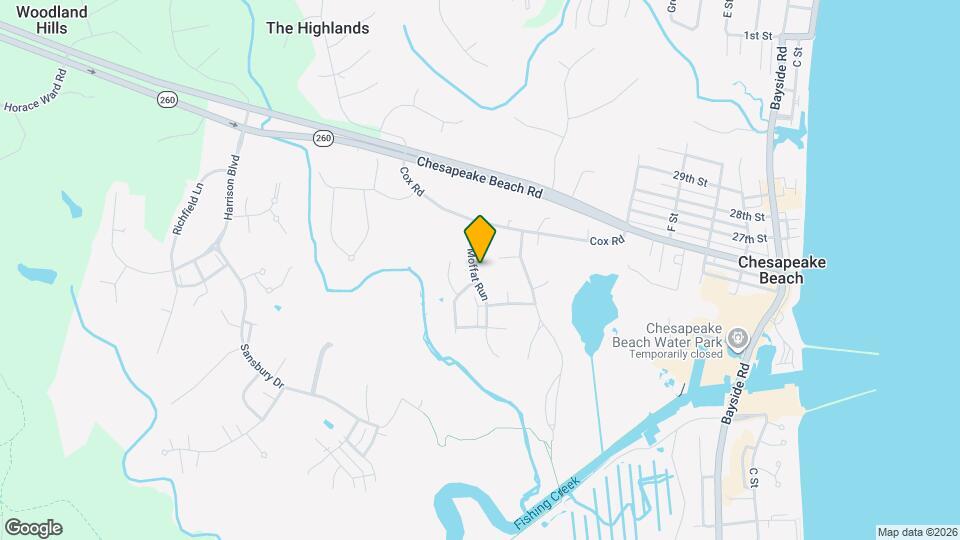 8227 Moffat Run Map and Location Details