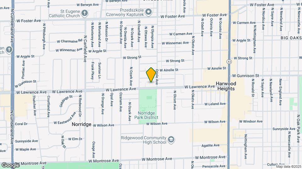 7600 W Lawrence Ave, Unit 2 Map and Location Details