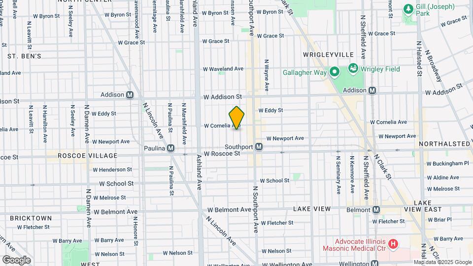 3444 N Janssen Ave Mapa y Detalles de la Ubicación