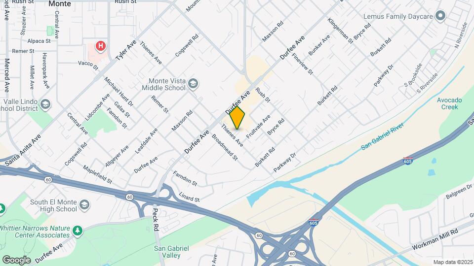 11353 Thienes Ave Map and Location Details