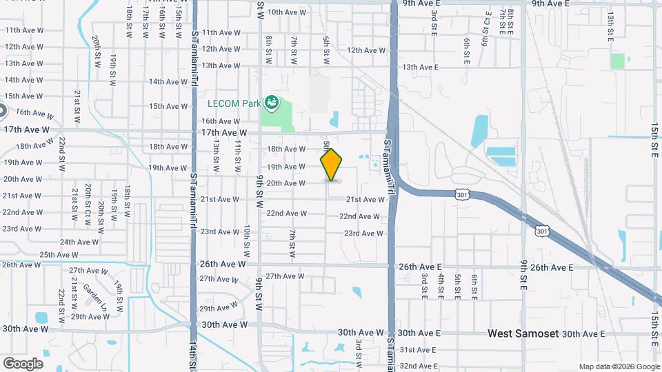 2017 5th St W Map and Location Details