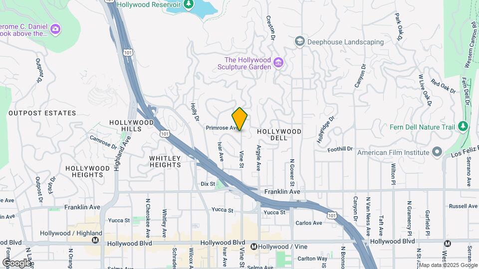 2127 Vine St, Unit 3/4 Map and Location Details