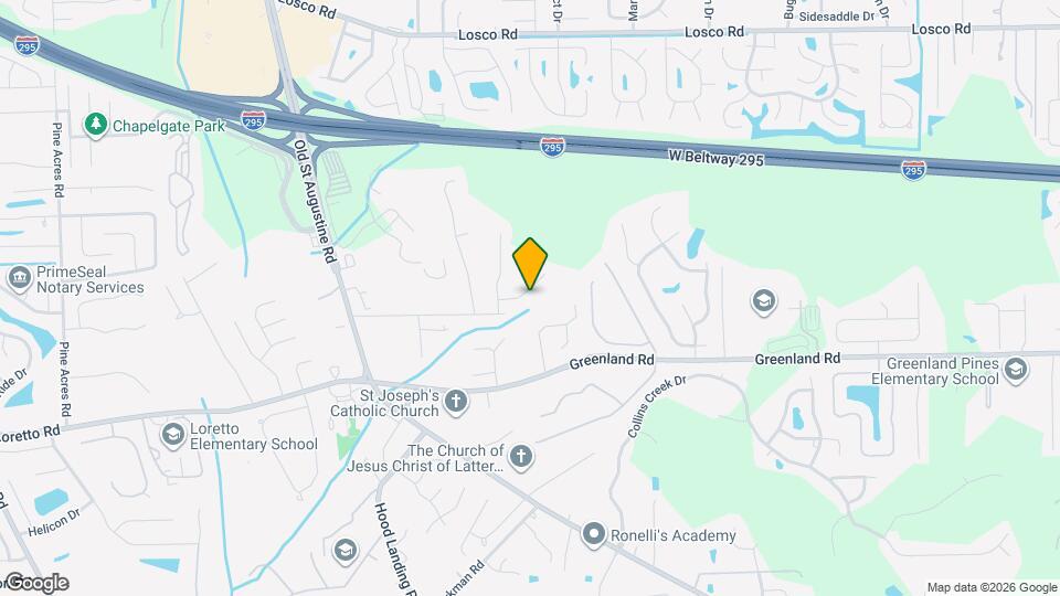 4538 Palmetto Cove Ln Mapa y Detalles de la Ubicación