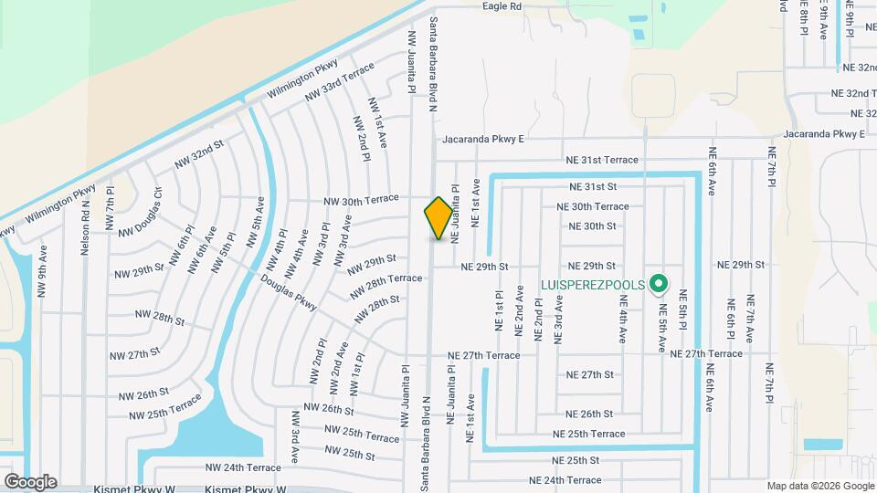 2909 Santa Barbara Blvd N Map and Location Details