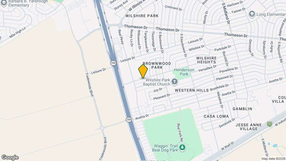 5203 Graceland Dr Map and Location Details