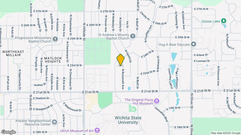 2351 N Roosevelt Ct Map and Location Details