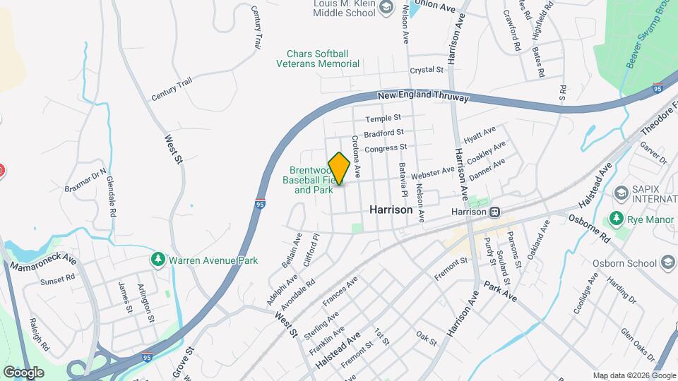 135 Webster Ave Map and Location Details