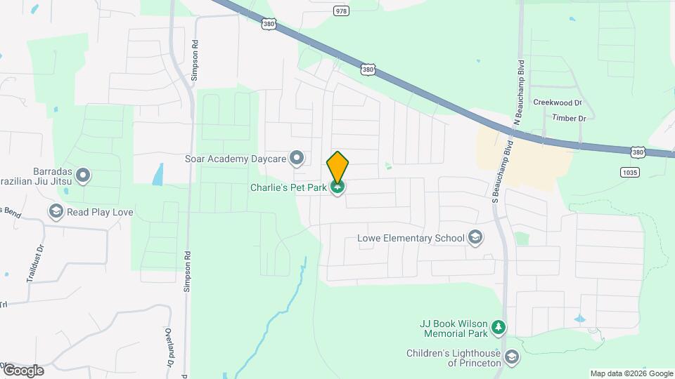 1220 Mahogany Ln Map and Location Details