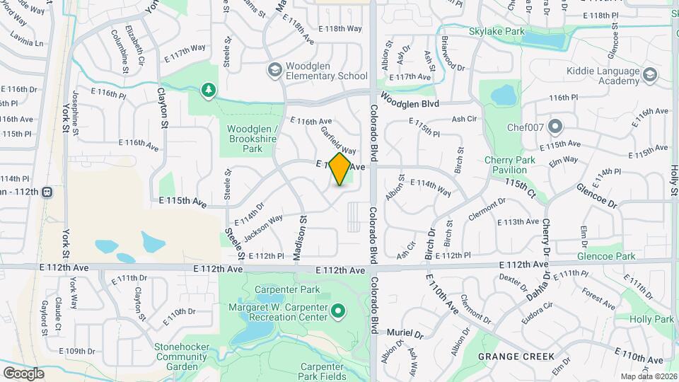 3921 Jackson Way Map and Location Details