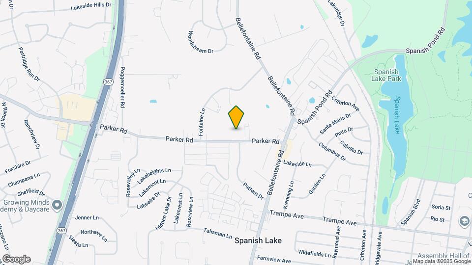 1737 Parker Rd Map and Location Details