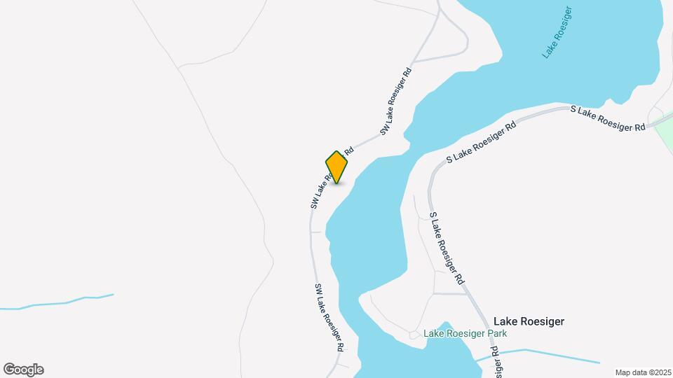 1103 SW Lake Roesiger Rd Map and Location Details