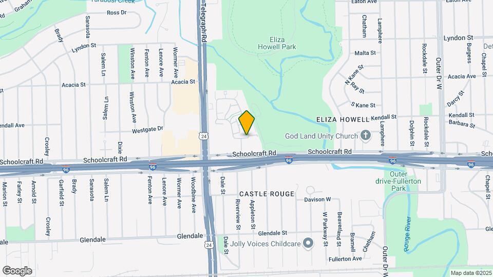 14068 Riverview St Map and Location Details