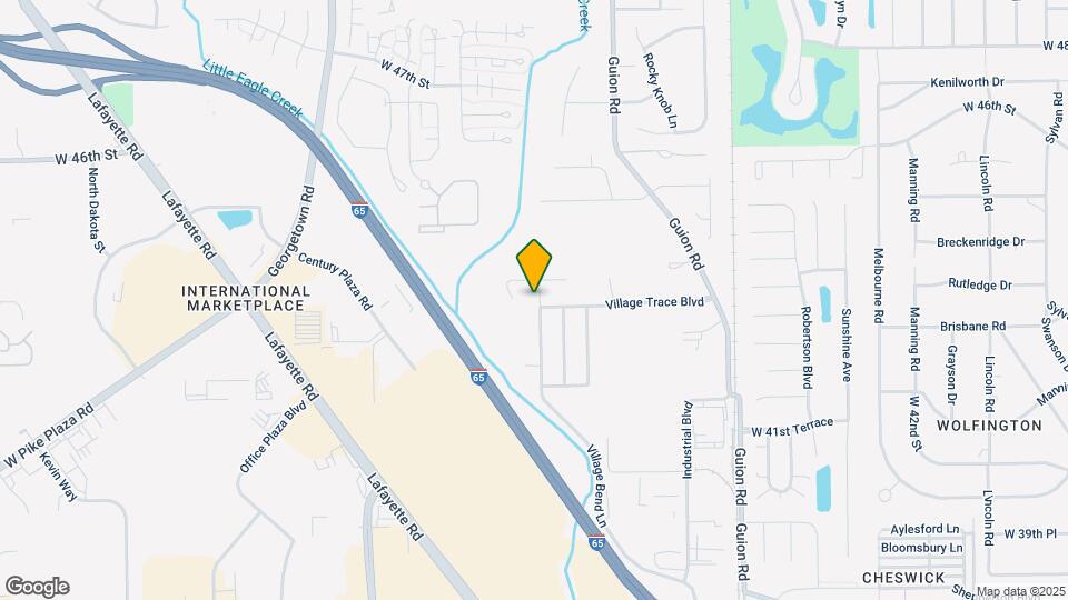 4340 Village Bend Ln Map and Location Details