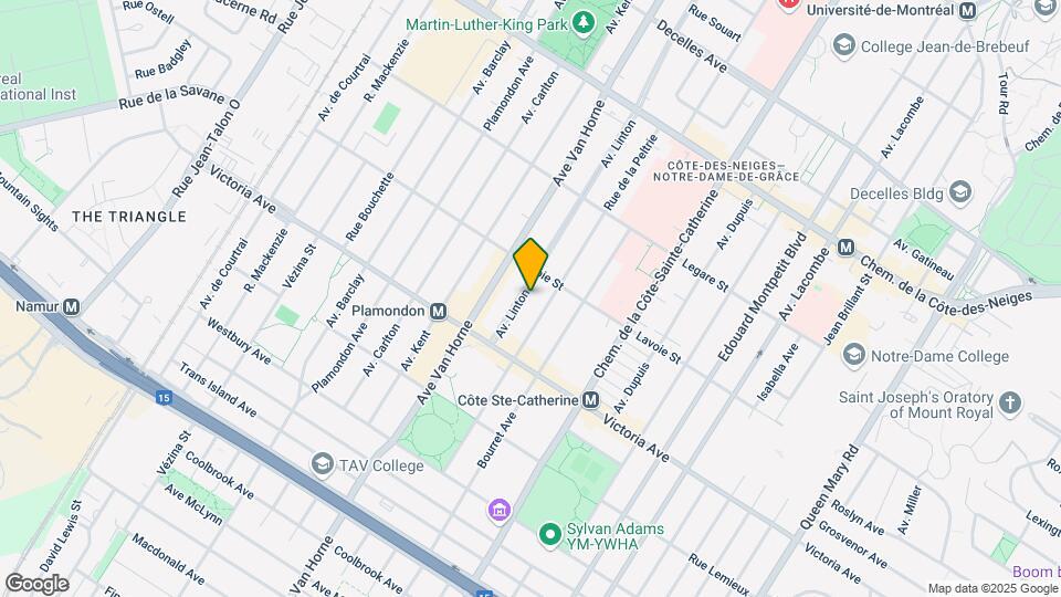 4650 Linton Av Map and Location Details