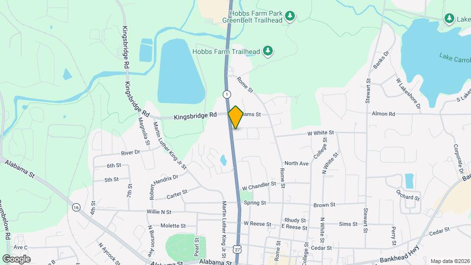 809 N Park St, Unit A Map and Location Details