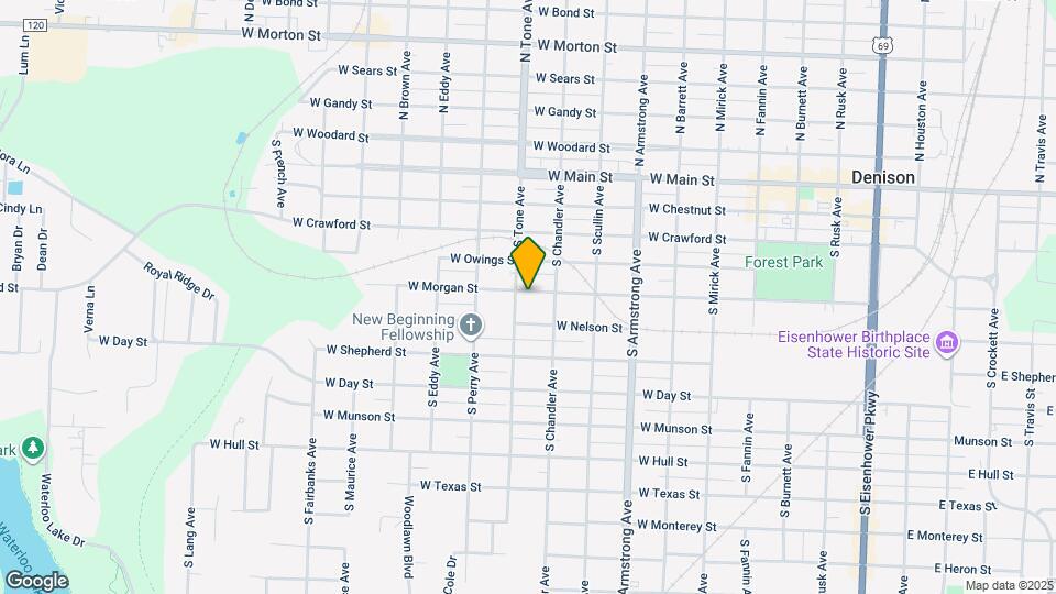 1022 W Morgan St Mapa y Detalles de la Ubicación