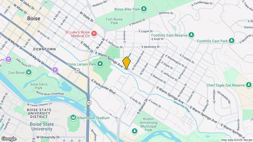 733 E Warm Springs Ave, Unit 7201 Map and Location Details