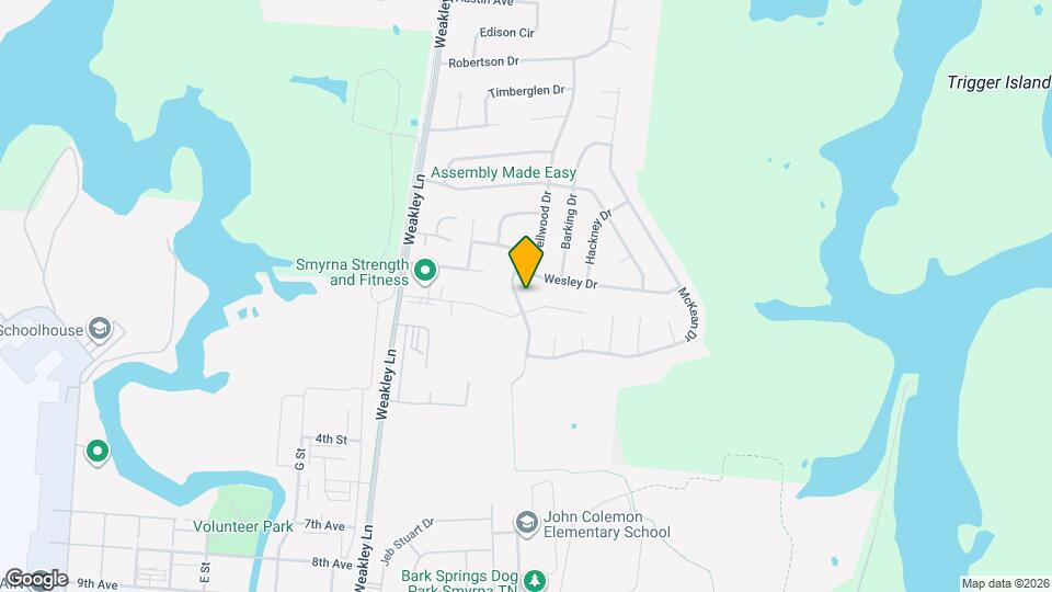 713 Dellwood Dr Map and Location Details
