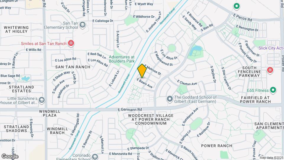 3846 E Baars Ave Map and Location Details