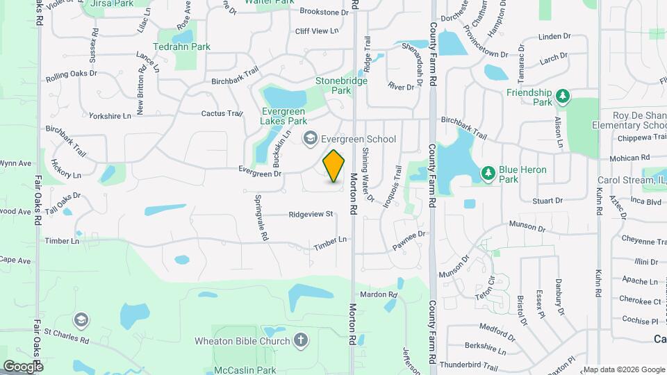 725 Buffalo Cir Mapa y Detalles de la Ubicación