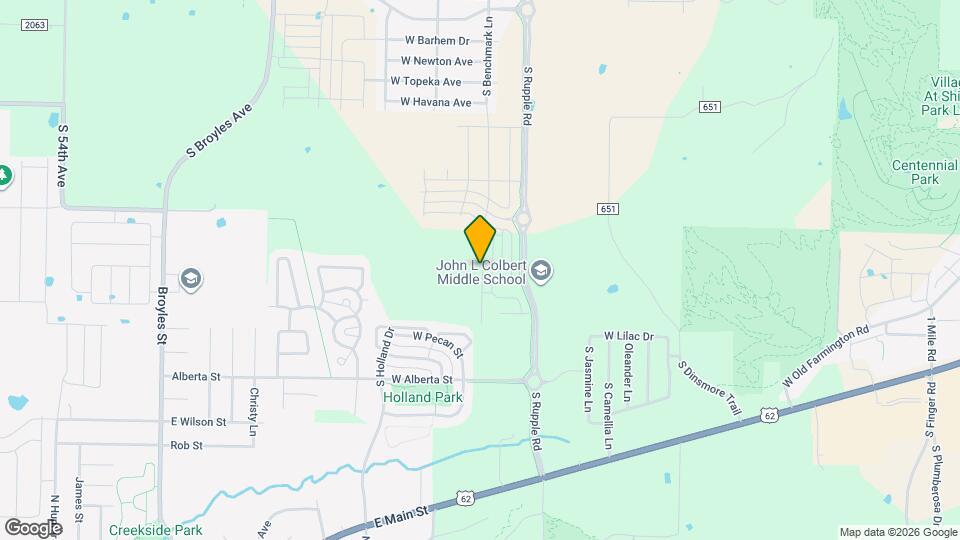 939 S Benchmark Ln Map and Location Details