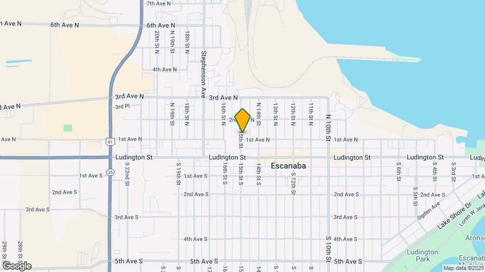 208 N 15th St Map and Location Details