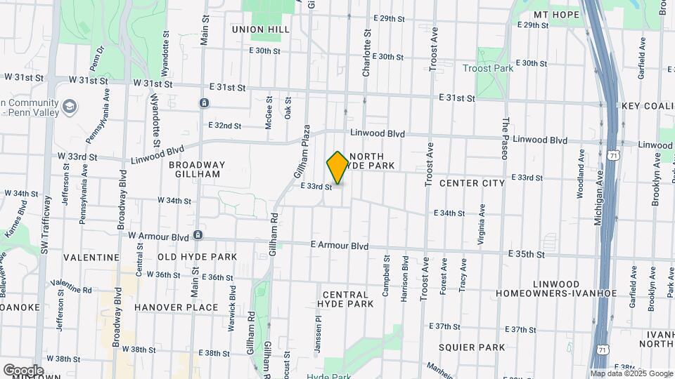 3300 Holmes St Mapa y Detalles de la Ubicación