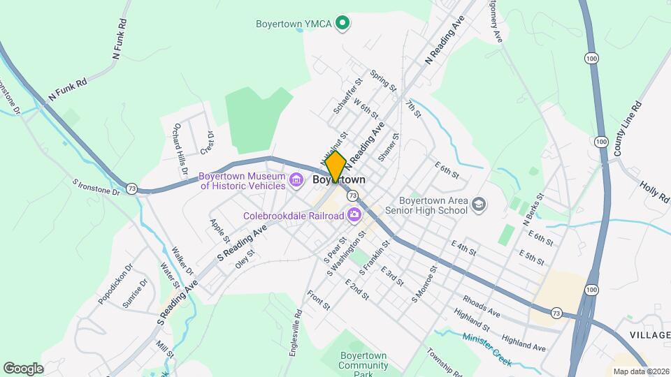 12-18 S Reading Ave Mapa y Detalles de la Ubicación