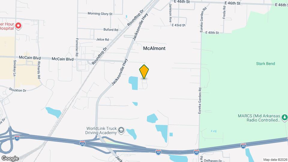 5900 McCain Park Pl, Unit Fairfax Crossing - 2 Bedroom Mapa y Detalles de la Ubicación