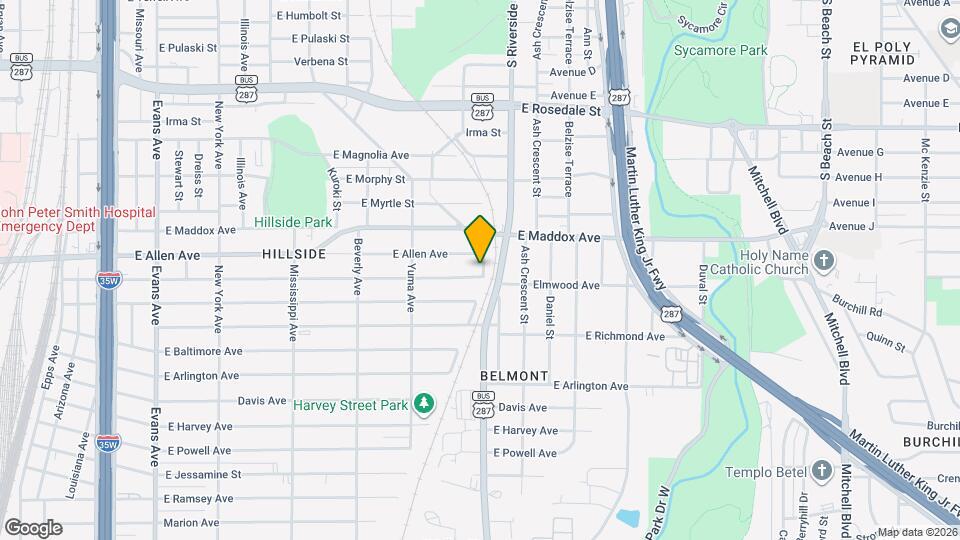 1469 Elmwood Ave, Unit 0624 Mapa y Detalles de la Ubicación
