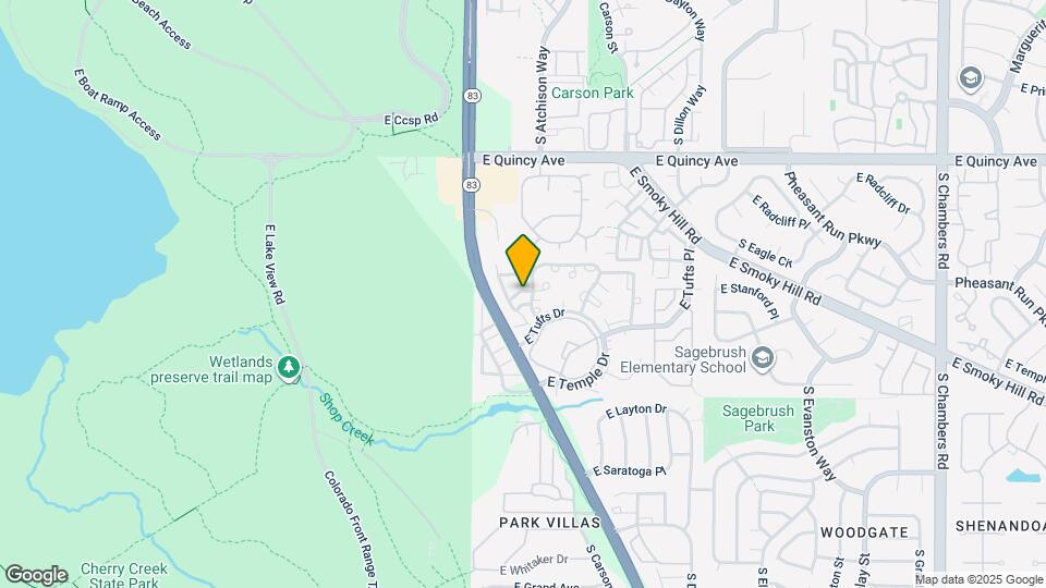 4538 S Atchison Way Map and Location Details