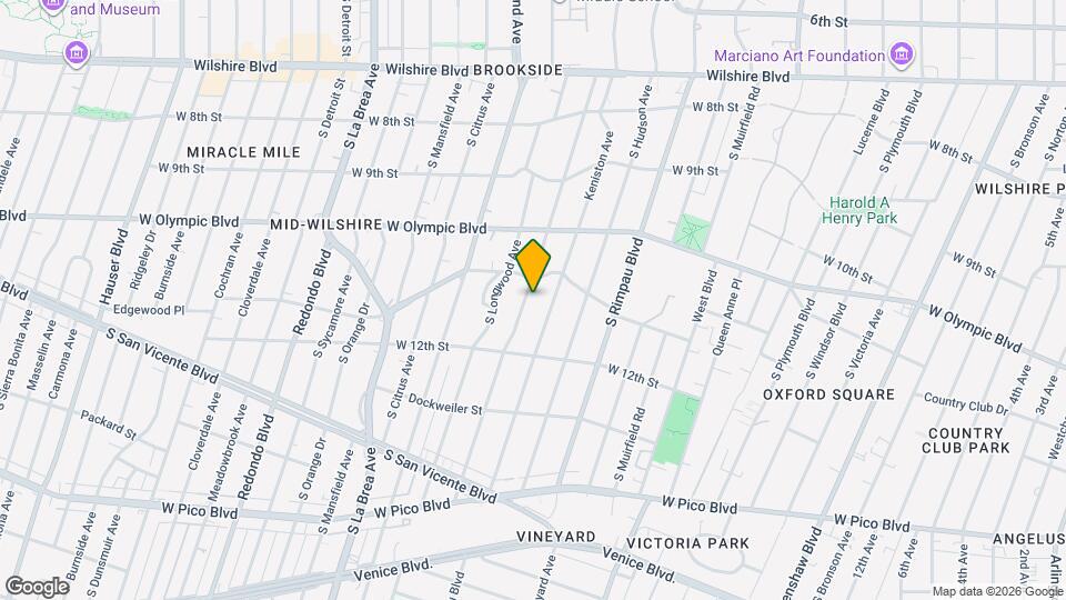 1122 S Tremaine Ave Map and Location Details