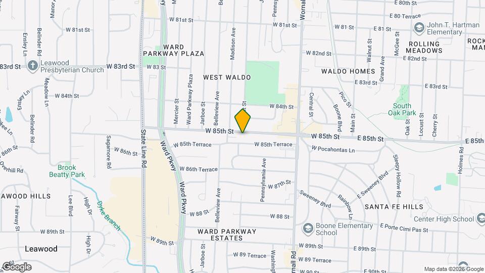 731 W 85th St Map and Location Details