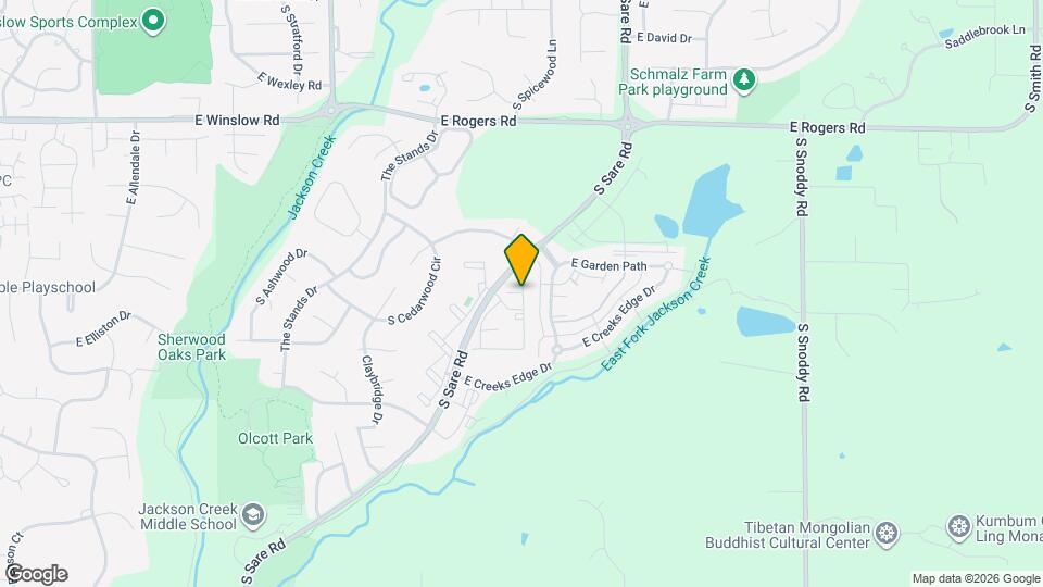 3354 S Oaklawn Cir Map and Location Details
