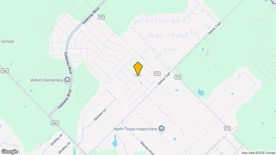 1864 Everglades Dr Map and Location Details