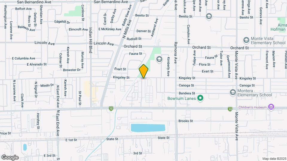 10323 Amherst Ave Map and Location Details