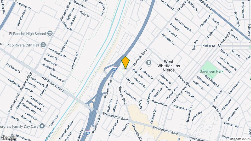 7325 Norwalk Blvd Map and Location Details