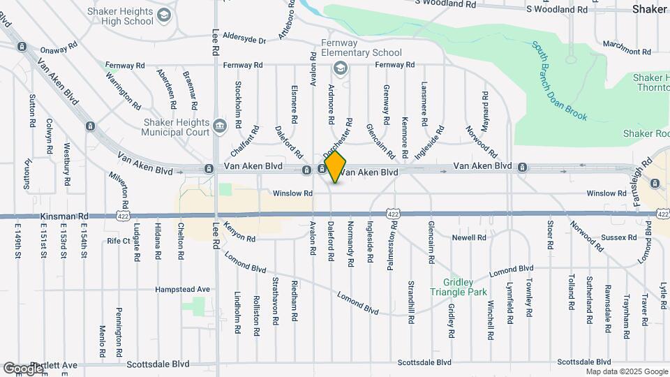 17411 Winslow Rd, Unit 3453 Daleford Rd (17411 Winslow) Upper Unit Map and Location Details
