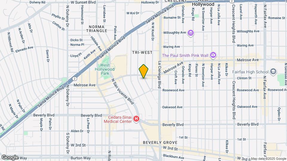 551 Westmount Dr Map and Location Details