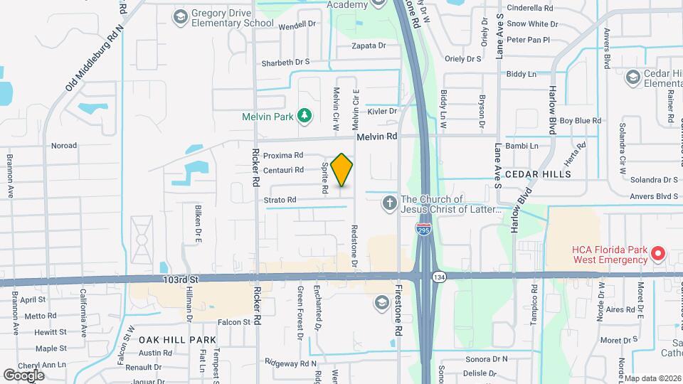 4837 Andromeda Rd Map and Location Details