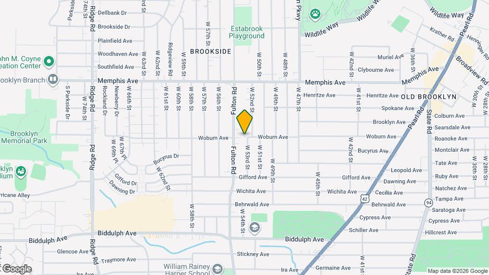 4414 W 53rd St Map and Location Details