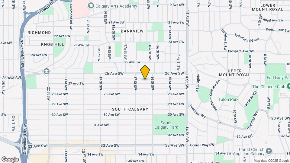 1718 27th Ave SW Map and Location Details