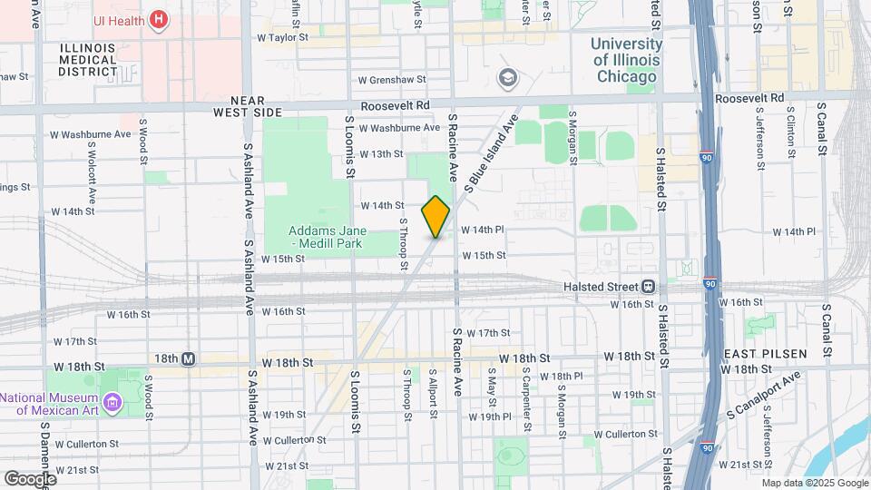 1469 S Blue Island Ave Map and Location Details