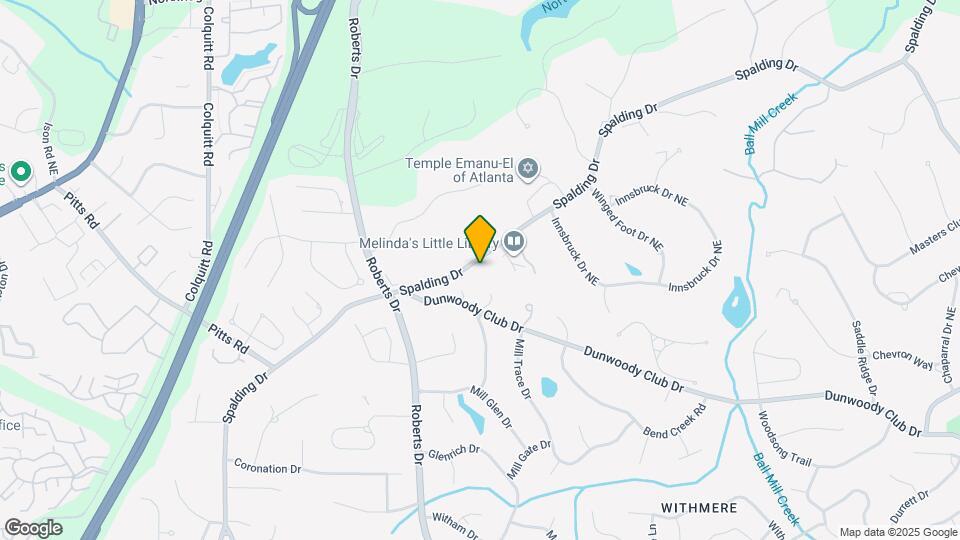 1495 Spalding Dr Map and Location Details