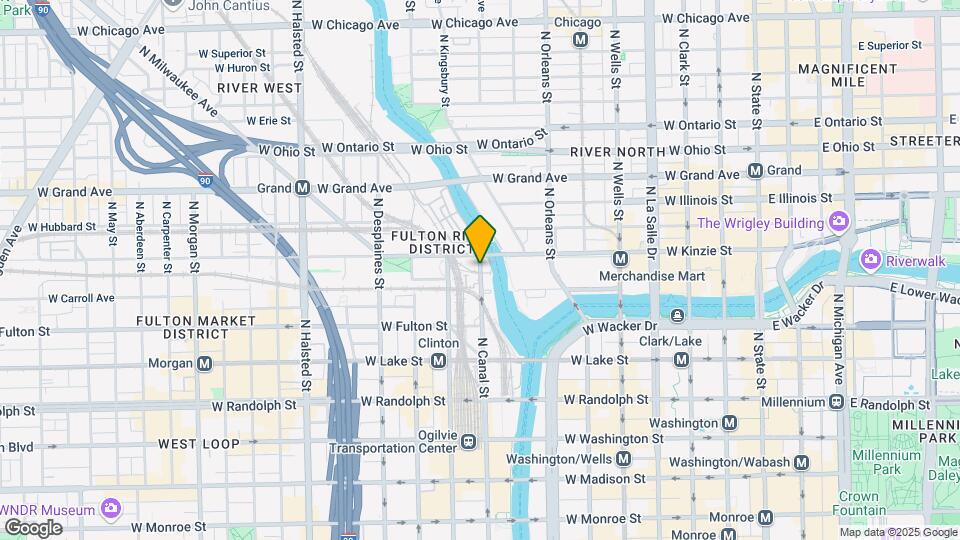 305 N Orleans St Map and Location Details